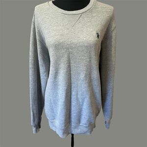 Grey polo assn crewneck sweatshirt